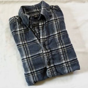 Croft and barrow blue flannel